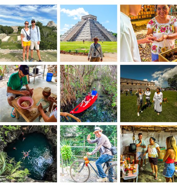 Agencia de viajes local enfocada en crear viajes responsables para descubrir Yucatán.